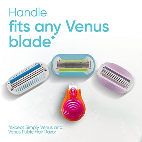 Gillette Venus Extra Smooth Travel Razor Kit for Women, Mini Handle + Refill + Case, Holiday Gifts for Women - Image 8