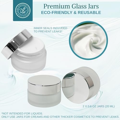 14 Pcs Travel Skincare Containers Set-TSA Approved Toiletry Bag & Glass Travel Bottles for Toiletries Pump, Spray & Dropper Bottles Travel Size Containers for Foundation, Serum Moisturizer Oil & Cream - Image 6