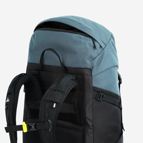 NOMAD Batura Backpack - Premium 70L Pack with Rain Cover Included | Lightweight Rucksack for Traveling, Hiking, Camping, Outdoor Sports (Steel Blue) - Image 9