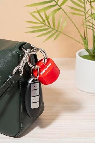 Lion Latch Travel Jewelry Box Case, Ring Holder on Shark Tank - Ring Holder for Women Girls with Keychain, Small Jewelry Organizer Boxes, Portable Ring Keeper Key Chain, Jewelry Storage Case - Image 2