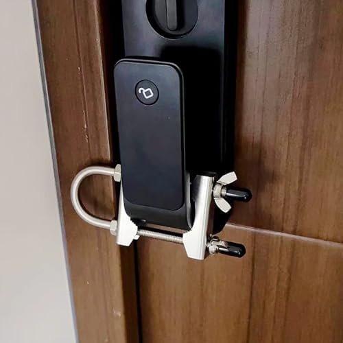 Portable Door Lock for Travel, Heavy Duty Security Lock for Outward Opening Doors, Adjustable Stainless Steel Safety Device for Hotel Room/Home/Apartmen - Image 8