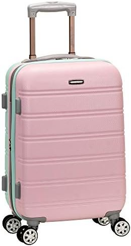 Rockland Melbourne Hardside Expandable Spinner Wheel Luggage, Mint, Carry-On 20-Inch