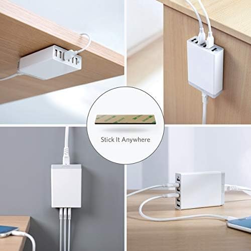 Anker Charger, 60W 6 Port USB Charging Station, PowerPort 6 Multi USB Charger for iPhone 14/13 Series, iPad Pro/Air/Mini, Galaxy S23/S22/S21, Note 20 Ultra, LG, HTC, and More - Image 7