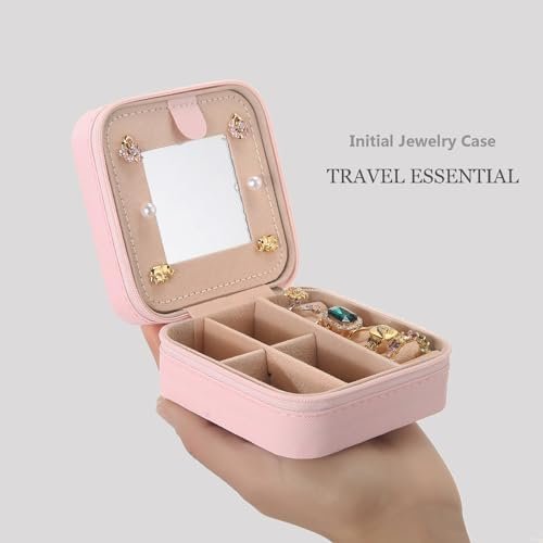 Small Travel Jewelry Case - Holder & Organizer, Personalized Birthday Gift for Teen Girls & Women - Image 2