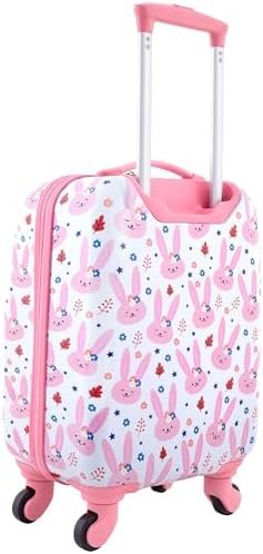 Travelers Club 5 Piece Kids' Luggage Set, Bunny - Image 3