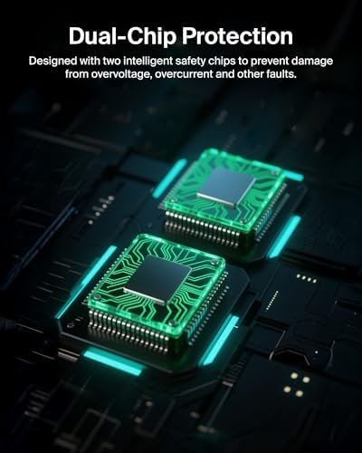 Belkin Portable Charger Power Bank for iPhone/Android - 10,000mAh, 23W Battery Pack for Phone with Integrated USB-C, Lightning Cables - Pass-Through Capability, Charge 2 Devices at Once - Image 3