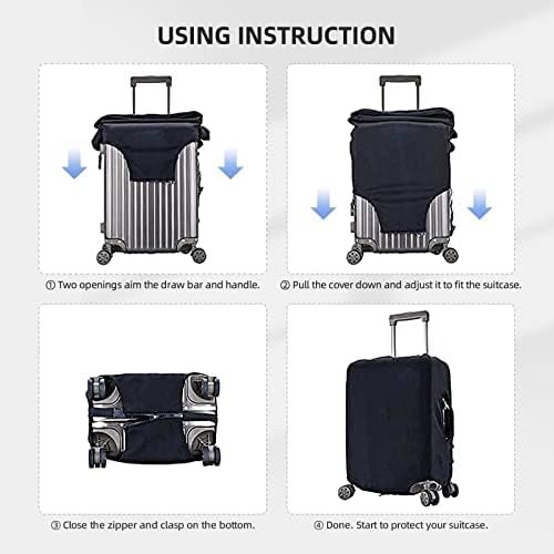 Luggage Suitcase COVER Machinery Excavator Truck and Loader, Cartoon Toy Suitcase COVERS Elastic, M - Fits 22-24 inch luggage (No Suitcase) - Image 7