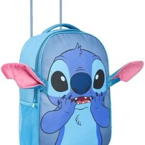 Disney Stitch Luggage Travel Essentials Suitcase Kids Foldable Luggage with Wheels 17