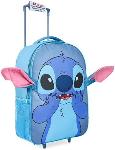 Disney Stitch Luggage Travel Essentials Suitcase Kids Foldable Luggage with Wheels 17