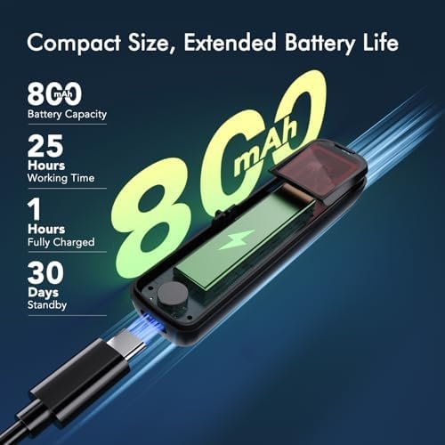 Upgraded Hidden Camera Detector - AI-Powered Anti-Spy Device, GPS Tracker & Bug Detector, Portable RF Signal Scanner for Hotels, Travel, Home & Office (Black) - Image 3