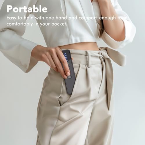 Upgraded Hidden Camera Detector - AI-Powered Anti-Spy Device, GPS Tracker & Bug Detector, Portable RF Signal Scanner for Hotels, Travel, Home & Office (Black) - Image 7