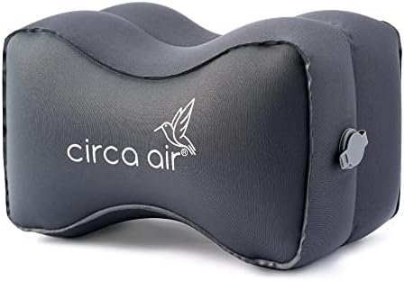 Circa Air Inflatable Knee Pillow for Side Sleepers, Travel Knee Pillow Between Legs for Sleeping, Orthopedic Sciatica Pain Relief Pillow, Leg Pillow for Hip Joints and Thigh Sleep Support - Image 6
