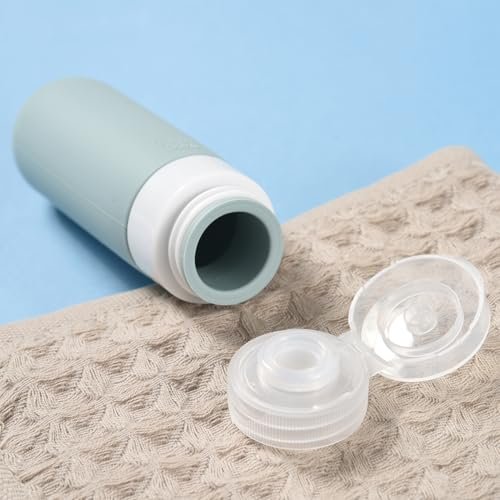 20 Pack Travel Bottles Set, TSA Approved Travel Size Toiletries Containers, Leak Proof Shampoo and Conditioner Bottles, Refillable Travel Essentials Toiletry Bottles (Dark Color) - Image 5