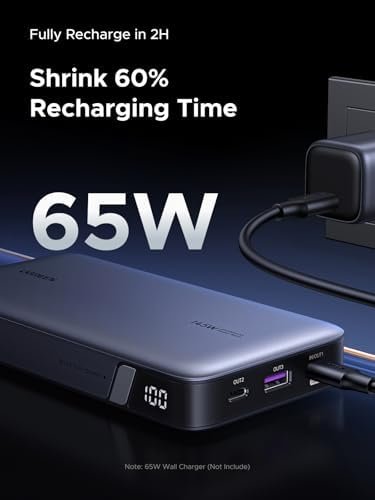 UGREEN Power Bank 25,000mAh 145W Laptop Portable Charger, Nexode 3-Port USB C PD Battery Pack, for MacBook Pro/Air, Dell XPS, iPhone 17/16/15/14, Galaxy S24, Steam Deck, iPad, and More - Image 5