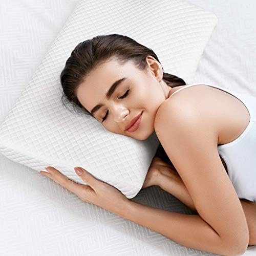 ZAMAT Memory Foam Pillow for Neck Pain Relief, Adjustable Orthopedic Ergonomic Cervical Pillow for Sleeping with Washable Cover, Bed Pillows for Side, Back, Stomach Sleepers - Image 8