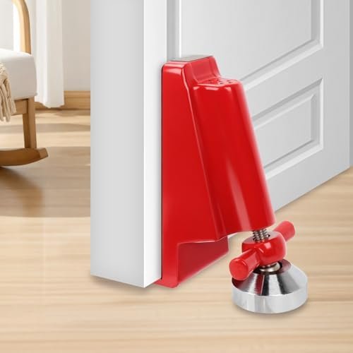 Door Stoppers Security,Portable Door Jammer for Travel Security Anti Theft,Door Lock Brace,Apartment Hotel Door Lock for Women,Personal Protection (no Alarm)