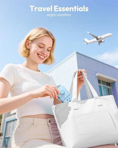 NTONPOWER Travel Power Strip,Travel Essentials 4 Outlets 3 USB(1 C) with 4FT Wrapped Extension Cord Flat Plug, Cruise Essentials 2026 for Hotel Travel Cruise Essentials, Blue - Image 4