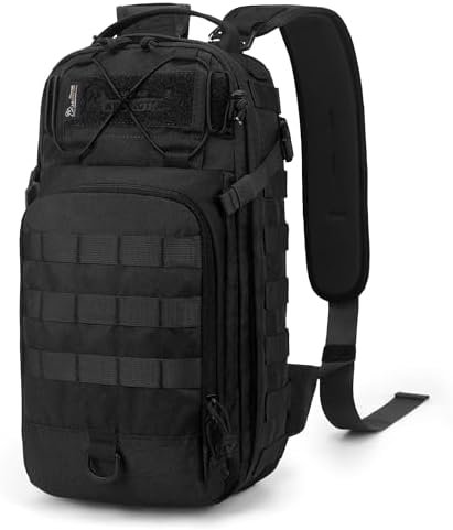 Mardingtop Small Tactical Backpack,Molle Military Rucksack Daypack for Backpacking Camping Hiking Traveling,18L Backpack