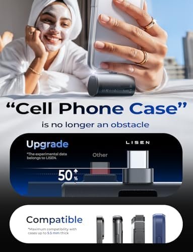 7000mAh Mini Portable Charger USB C Power Bank for iPhone 17 Pro Max 22.5W Fast Charging[USB-C Only, No Cable Needed], LISEN for iPhone 17 Pro Max 16 15, Samsung,Pixel, iPad, AirPods - Image 9