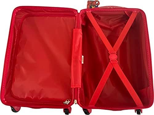 Fast Forward Kids Licensed Hard-Side 20” Spinner Luggage Lightweight Carry-On Suitcase (Spiderman - 1) - Image 7