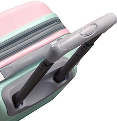 Rockland Melbourne Hardside Expandable Spinner Wheel Luggage, Mint, Carry-On 20-Inch - Image 13