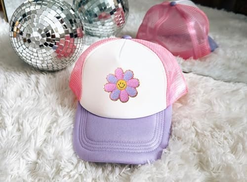 Noa Jayne Co. Chenille & Embroidered Iron-On Patches with Pearls – Rainbow, Butterfly, Bow, Checkered Heart & Smile Flower – Cute Aesthetic Appliqué for Jackets, Backpacks, Jeans & DIY Crafts - Image 7