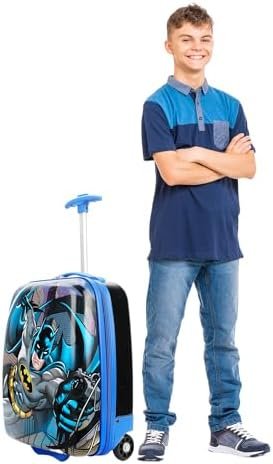 Bioworld Batman Gotham City Youth 16.5" 2-Wheel Luggage - Image 7