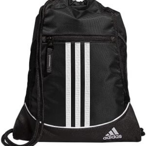 adidas Alliance Sackpack – Drawstring Backpack for Sports, Small Gym Bag