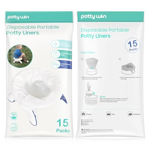 [30 Counts] Disposable Potty Liners Compatible with OXO Tot 2-in-1 Go Potty, Potty Refill Bags for Toddler Travel, Universal Potty Bags Fit Most Potty Chairs and Travel Potty - Image 9