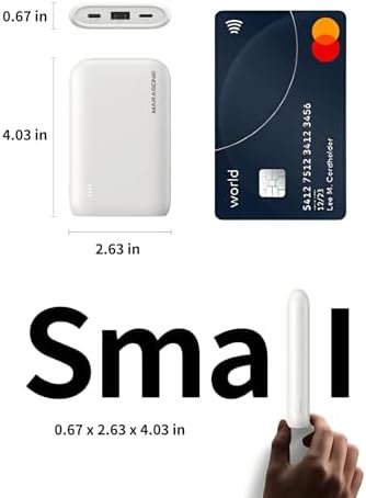 Portable Charger,Slimmest 10000mAh 22.5W PD Fast Power Bank, USB C in&Out High-Speed Charging Battery Pack Compatible with iPhone 16 15 14 13 X Samsung S22 S21 Google iPad etc - Image 3