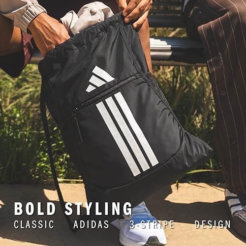 adidas Alliance Sackpack – Drawstring Backpack for Sports, Small Gym Bag - Image 6