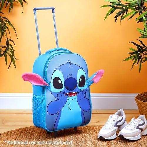 Disney Stitch Luggage Travel Essentials Suitcase Kids Foldable Luggage with Wheels 17 - Image 5