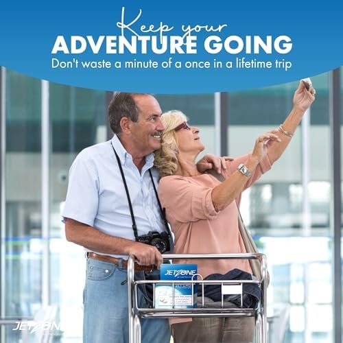 JetZone Jet Lag Remedy - Homeopathic Travel Aid – Trusted for Over 15 Years - Immune Health – Circadian Rhythm - Fatigue – Exhaustion – Tired - Can't Sleep – Good for 48hrs Flying Time - 30 Chewables - Image 5