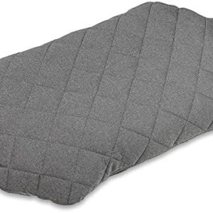 Klymit Luxe Travel Pillow, Lightweight Inflatable Hybrid Airplane, Backpacking, Hammock, and Camping Pillow, Grey