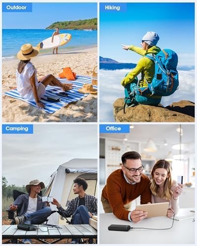 Power Bank 50000mAh 22.5W Fast Charging Portable Charger, USB C Quick Charge with 3 Outputs & 2 Inputs, LED Display, Huge Capacity External Cell Phone Battery Pack for iPhone, Samsung, iPad - Image 7