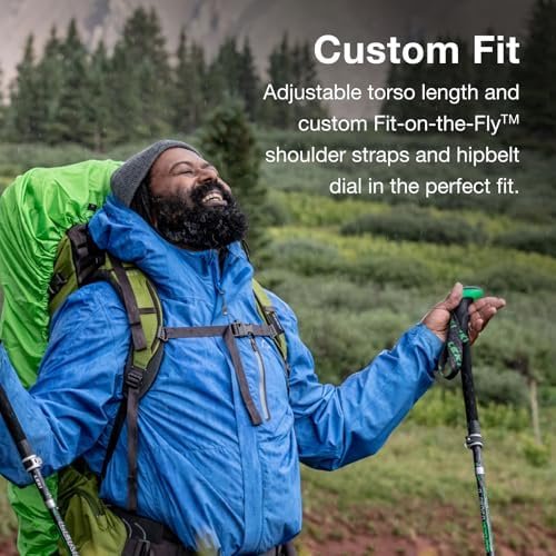 Osprey Aether Plus 85L Men's Backpacking Backpack, Black, L/XL - Image 3