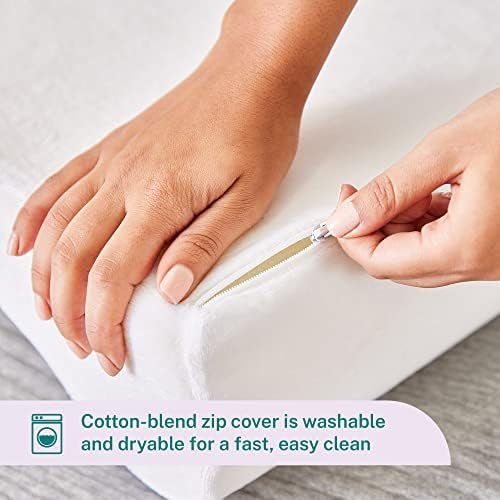 Sleep Innovations Memory Foam Contour Pillow, Standard Size, Head, Neck, and Shoulder Alignment, Side and Back Sleepers, Medium Support - Image 5