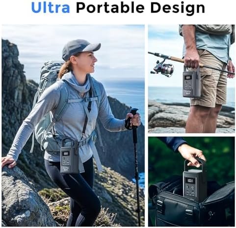 SolarPlay Portable Power Station 96.2Wh with 5 Ports, 100W PD Fast Charging, Power Bank for Home Backup Outdoor Emergency RV Van - Image 5