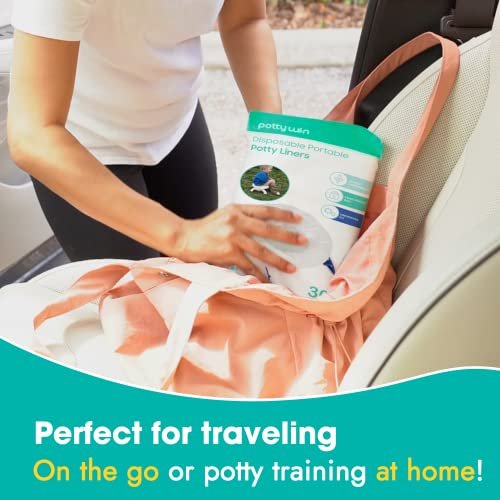 [30 Counts] Disposable Potty Liners Compatible with OXO Tot 2-in-1 Go Potty, Potty Refill Bags for Toddler Travel, Universal Potty Bags Fit Most Potty Chairs and Travel Potty - Image 7