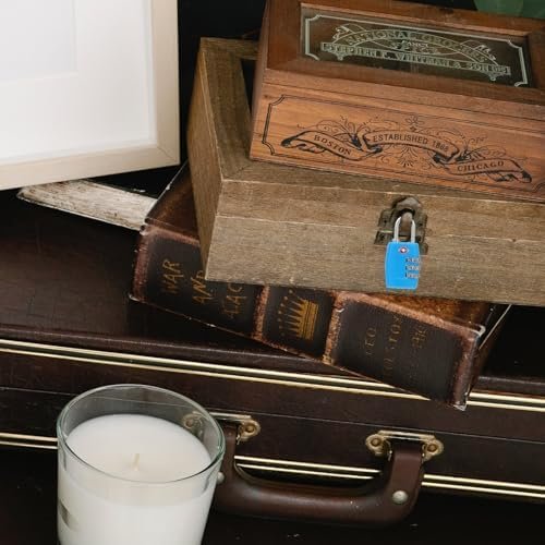 TSA Approved Luggage Locks Combo Lock for Travel Suitcases Backpack Security 2pcs Blue and Bag Safety - Image 9