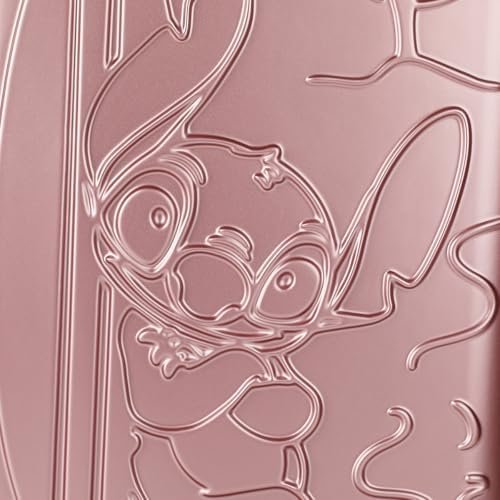 Disney Stitch With Surfboard Light Purple 22" Rolling Luggage - Image 4