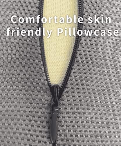 Bespilow Small Neck Roll Pillow,Say Goodbye to Neck Pain, Cervical Memory Foam Pillow for Tension Muscle Relief, Contour Support, Shoulder Pain Relaxer with Breathable Pillowcase, Odorless - Image 6