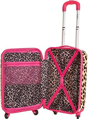 Rockland Safari Hardside Spinner Wheel Luggage, CAMO, Carry-On 20" - Image 2