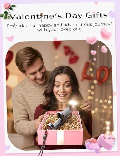 LISEN Cool Stuff Best Airplane Gadgets for Men 2026 Travel Essentials Phone Holder for Valentines Day Gifts Him Photographic Lighting Flash Tubes Idea Travel Gifts Accessories Cruise Essentials 2026 - Image 6