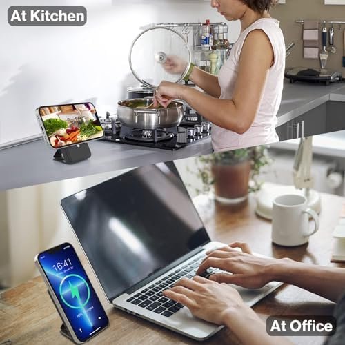 AOGUERBE for Magsafe Power Bank, 10000mAh Foldable Magnetic Battery Pack with LED Display, 3 in 1 Wireless Portable Charger with 22.5W Fast Charging for iPhone 17/16/15/14/13/12 Pro/Pro Max/Plus/Mini - Image 6