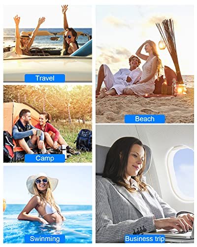 17 Pack Travel Pouches for Toiletries,TSA Approved,Travel Size Portable Containers,Stand Up Pouch,Refillable Travel Accessories for Shampoo Conditioner Lotion Soap Liquids (B-17pcs) - Image 5