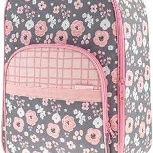Stephen Joseph Kids' Luggage, Charcoal Flower