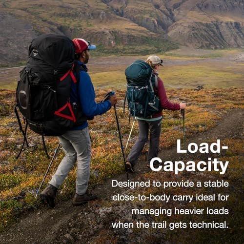 Osprey Aether Plus 85L Men's Backpacking Backpack, Black, L/XL - Image 5