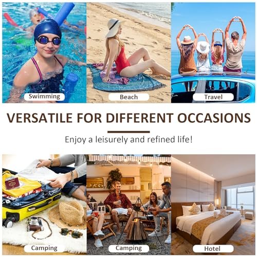 Travel Kit - 10 Pcs Travel Bottles for Toiletries, TSA Approved, Leak Proof Plastic Small Cream Jars & Refillable Spray Bottle for Shampoo, Conditioner (Brown) - Image 5