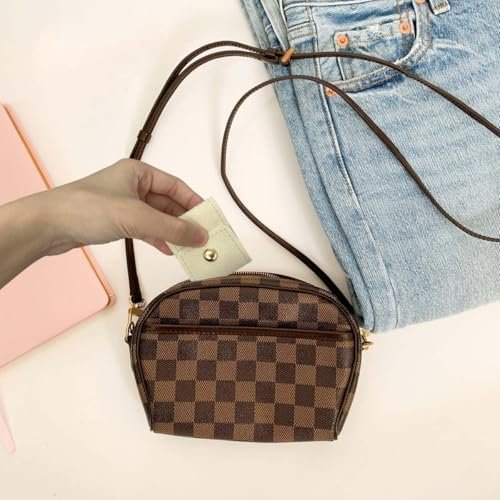 Mini Foldable Travel Jewelry Bag,PU leather Travel Jewelrys Organizer Case for Earrings, Rings and Necklaces - Image 7